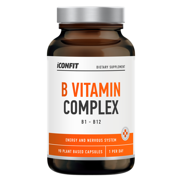 ICONFIT Complex de Vitamine B (90 Capsule)