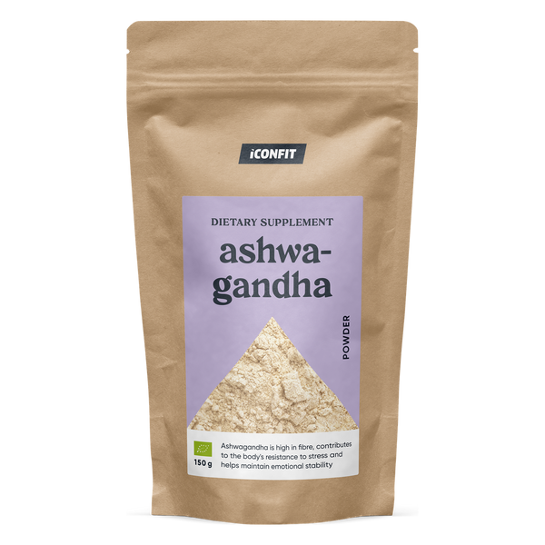 ICONFIT Pudră Organică de Ashwagandha (150 g)