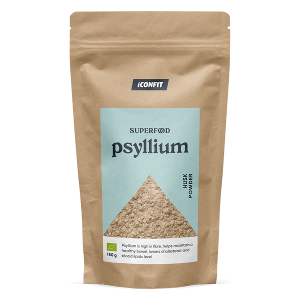 ICONFIT Pudră Organică de Coajă de Psyllium (150g)