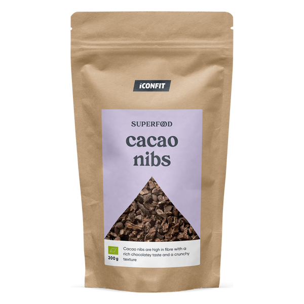 ICONFIT Nibs de Cacao Organică Crudă (200g)